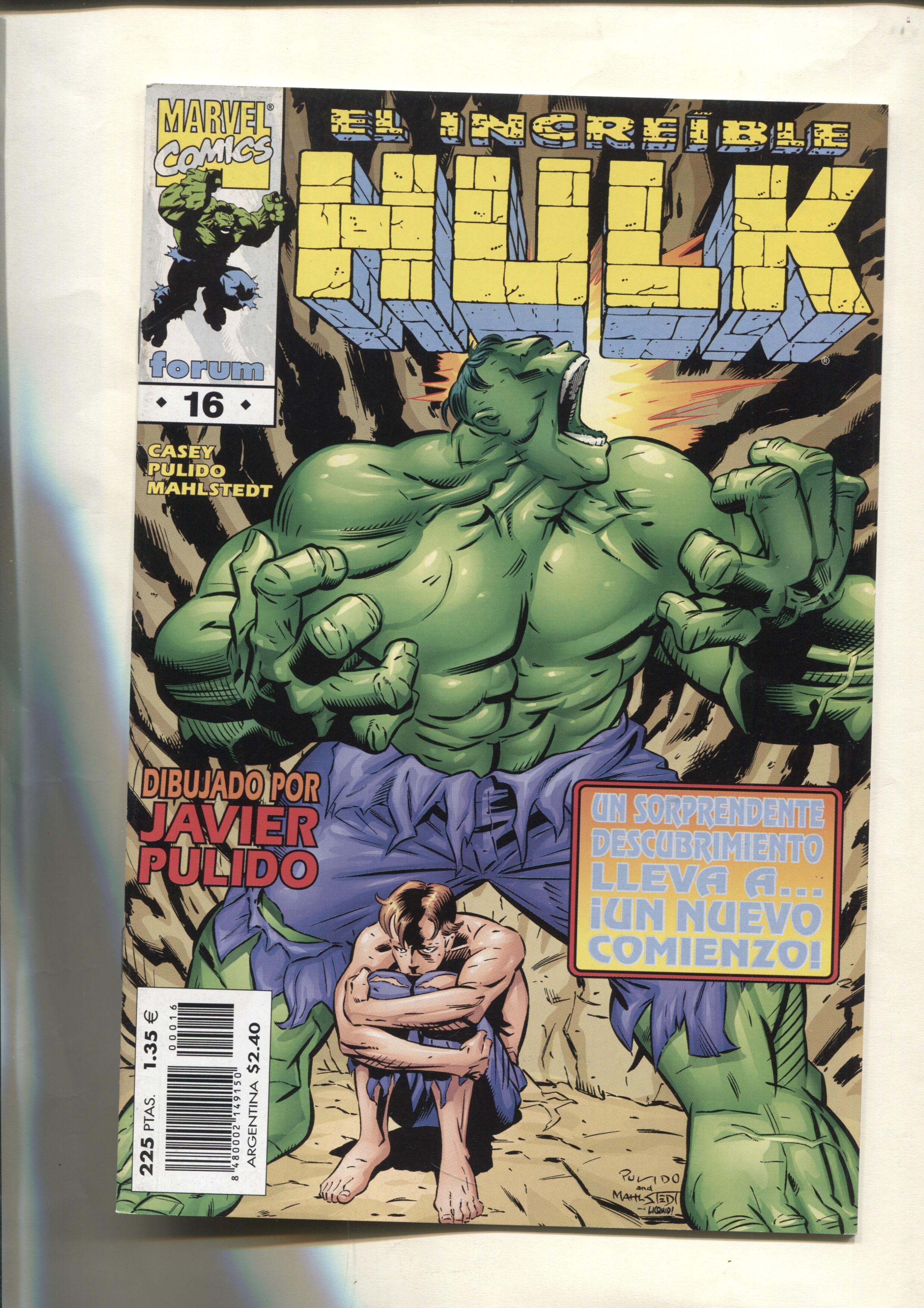Planeta: El Increible Hulk volumen 3 numero 16; Una vida verde oscuro