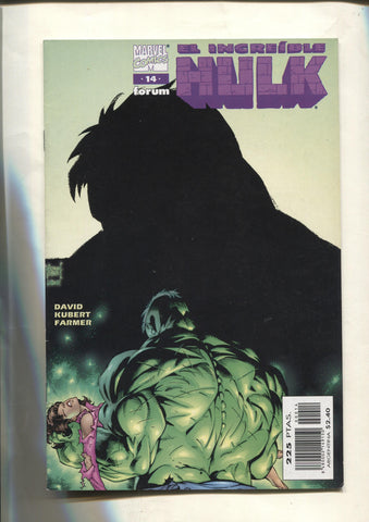 Planeta: El Increible Hulk volumen 3 numero 14; La mas triste de las palabras