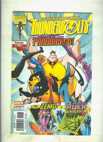Planeta: Thunderbolts volumen 1 numero 16: Rayos y truenos