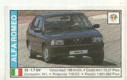CROMO numero 002: Alfa Romeo 33
