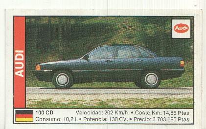 CROMO numero 011: Audi 100 CD