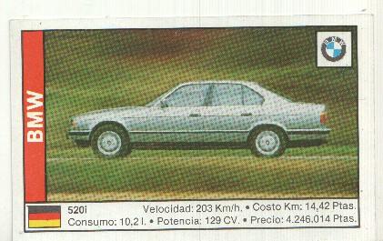CROMO numero 024: BMW 520i
