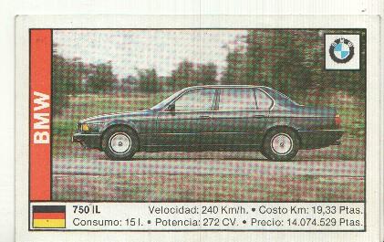 CROMO numero 028: BMW 750iL