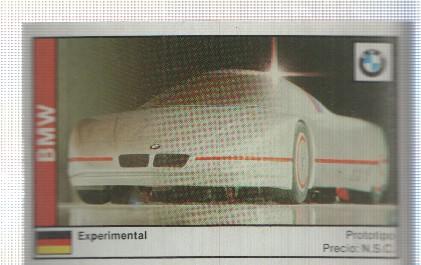 CROMO numero 031: BMW EXPERIMENTAL