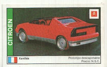 CROMO numero 038: CITROEN XANTHIA