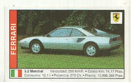 CROMO numero 045: FERRARI 3.2. MONDIAL