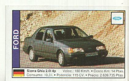 CROMO numero 061: FORD SIERRA