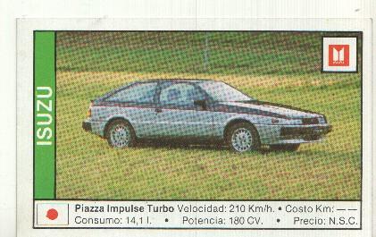 CROMO numero 070: ISUZU PIAZZA IMPULSE TURBO