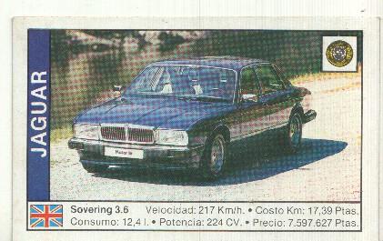 CROMO numero 071: JAGUAR SOVEREING 3.6