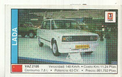 CROMO numero 074: LADA VAZ 2105