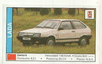 CROMO numero 076: LADA SAMARA