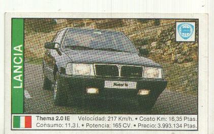 CROMO numero 080: LANCIA THEMA 2.OIE TURBO