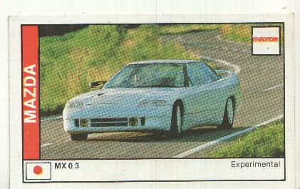 CROMO numero 092: MAZDA MX 0.3