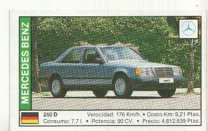 CROMO numero 094: MERCEDES 250 D