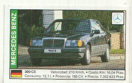 CROMO numero 095: MERCEDES 300 CE