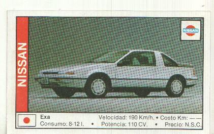 CROMO numero 109: NISSAN EXA
