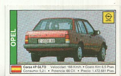 CROMO numero 114: OPEL CORSA DIESEL