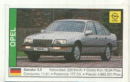 CROMO numero 123: OPEL SENATOR