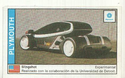 CROMO numero 130: PLYMOUTH SLINGSHOT
