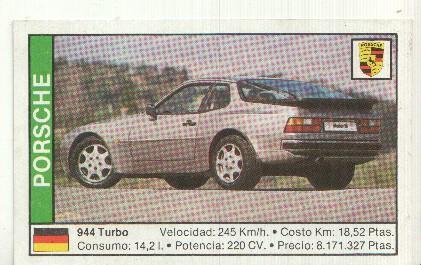 CROMO numero 133: PORSCHE 944 TURBO