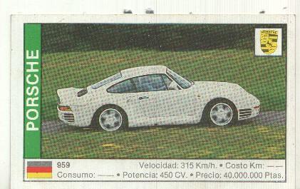 CROMO numero 136: PORSCHE 959