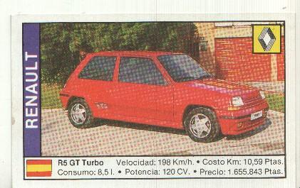 CROMO numero 138: RENAULT R-5
