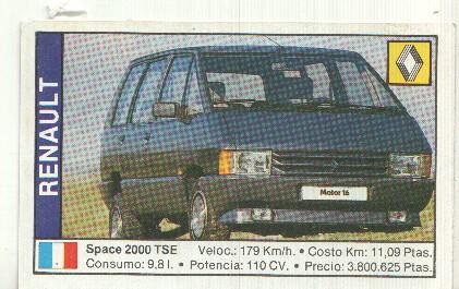 CROMO numero 146: RENAULT SPACE 2000 TSE