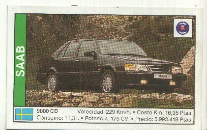 CROMO numero 154: SAAB 9000 CD
