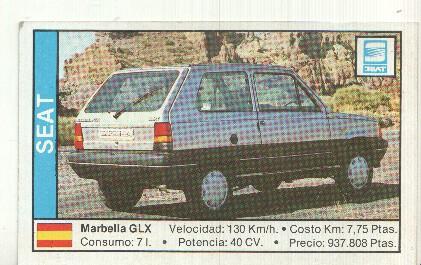 CROMO numero 156: SEAT MARBELLA