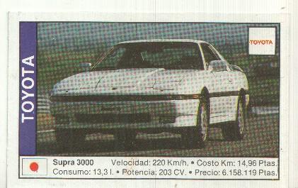 CROMO numero 165: TOYOTA SUPRA 3000