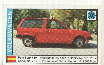 CROMO numero 168: VOLKSWAGEN POLO BUNNY