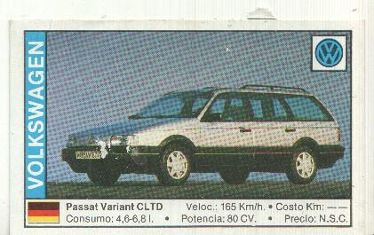 CROMO numero 174: VOLKSWAGEN PASSAT VARIANT CLTD