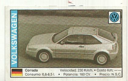 CROMO numero 175: VOLKSWAGEN CORRADO