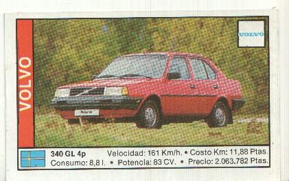 CROMO numero 176: VOLVO 340 GL 4P