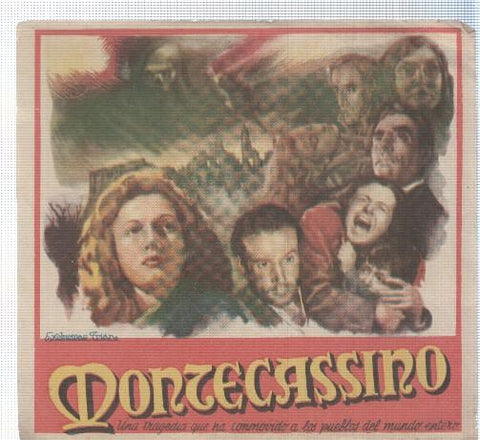 Programa de cine: Montecassino