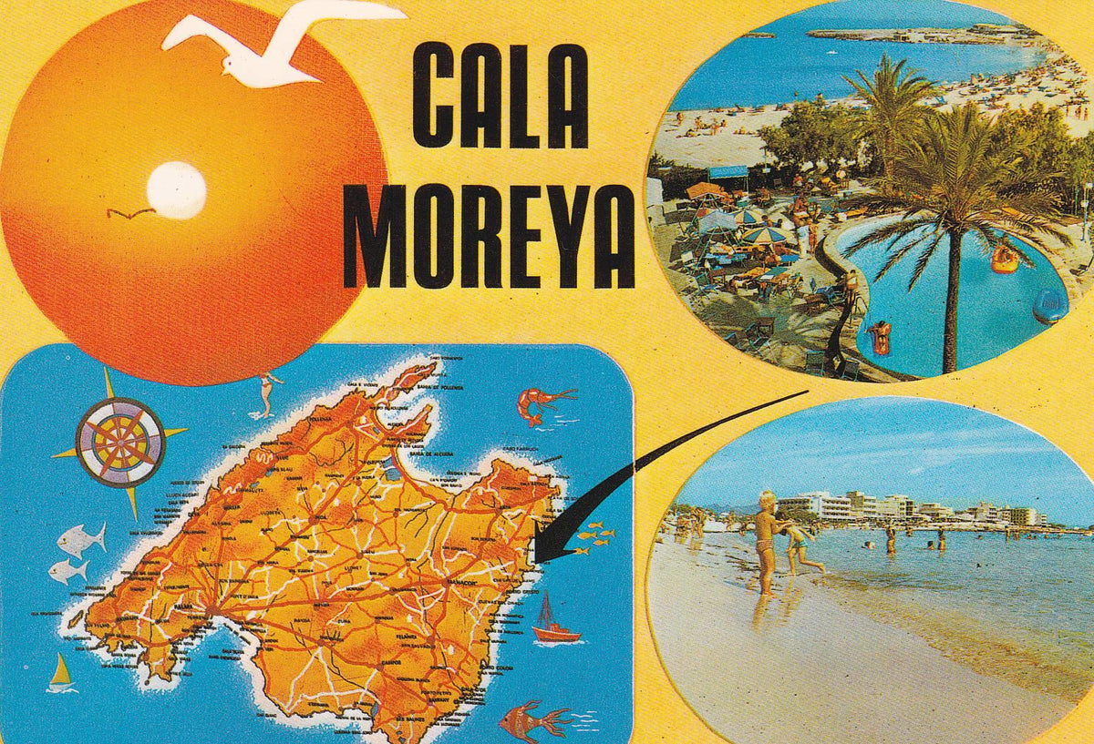 POSTAL B11004: MALLORCA: CALA MOREYA