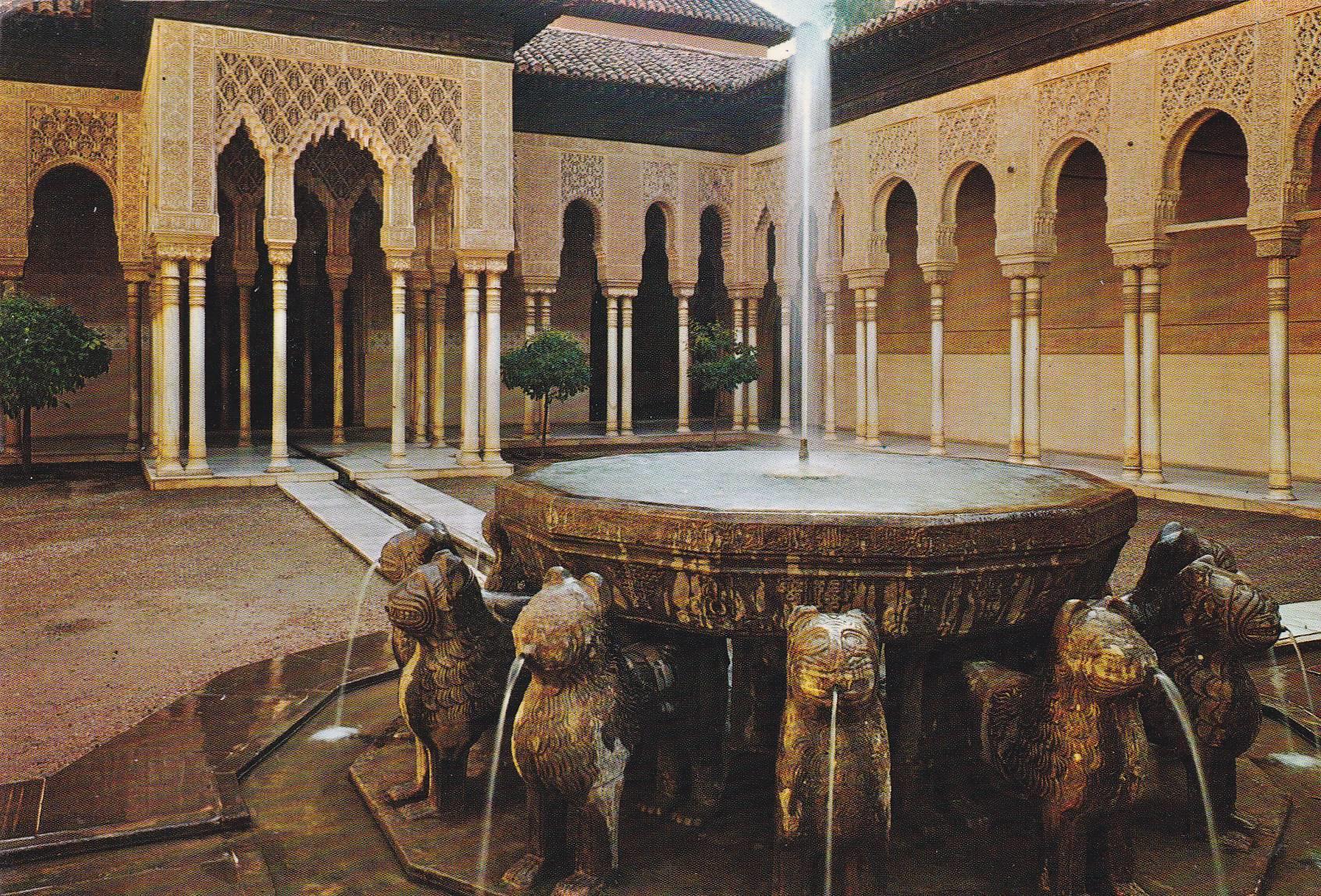 POSTAL B11013: GRANADA: LA ALHAMBRA
