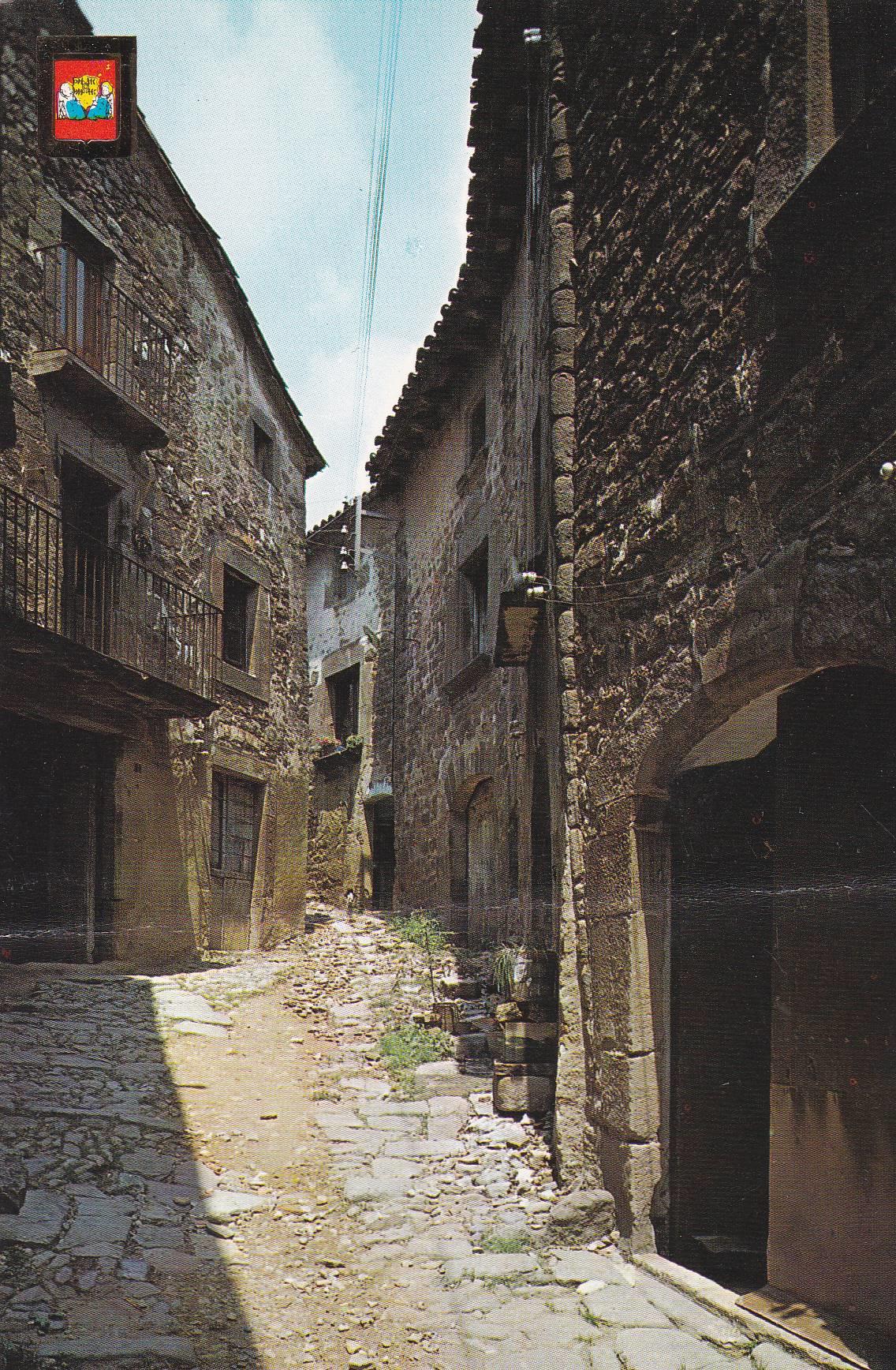 POSTAL B11021: SANTA MARIA DE L ESTANY: CARRER DELS MONJOS