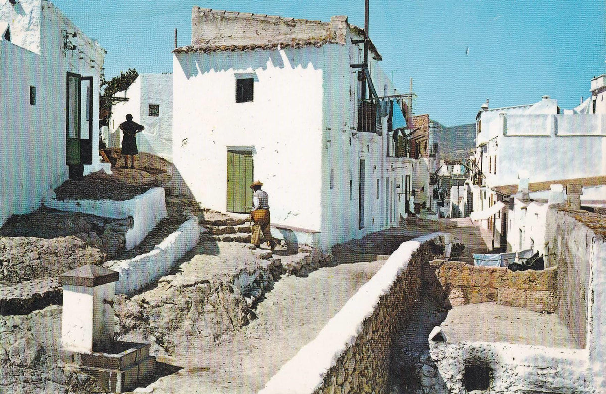 POSTAL B11065: IBIZA: BARRIO DE LA PEÑA