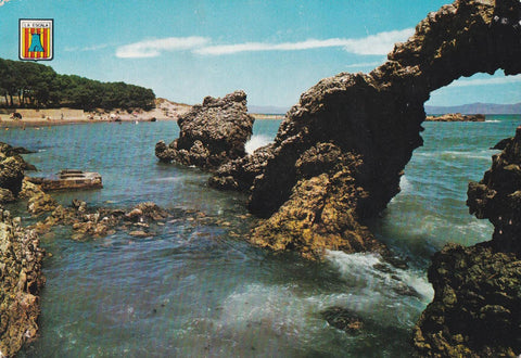 POSTAL B11070: COSTA BRAVA: LA ESCALA
