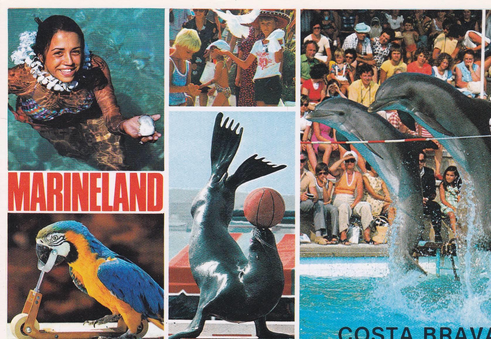 POSTAL B11075: COSTA BRAVA. MARINELAND. DIVERSOS ASPECTOS