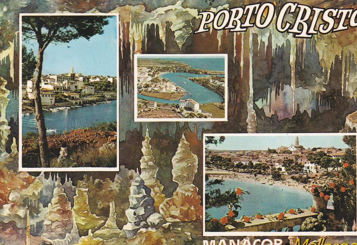 POSTAL B11090: MALLORCA: PORTO CRISTO. DIVERSOS ASPECTOS
