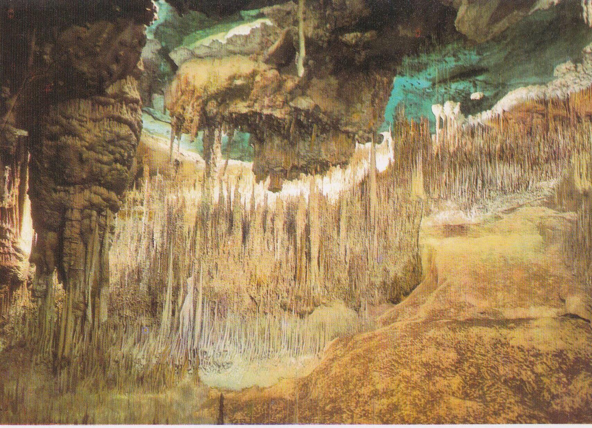 POSTAL B11104: MALLORCA: CUEVAS DEL DRACH. DIVERSOS ASPECTOS