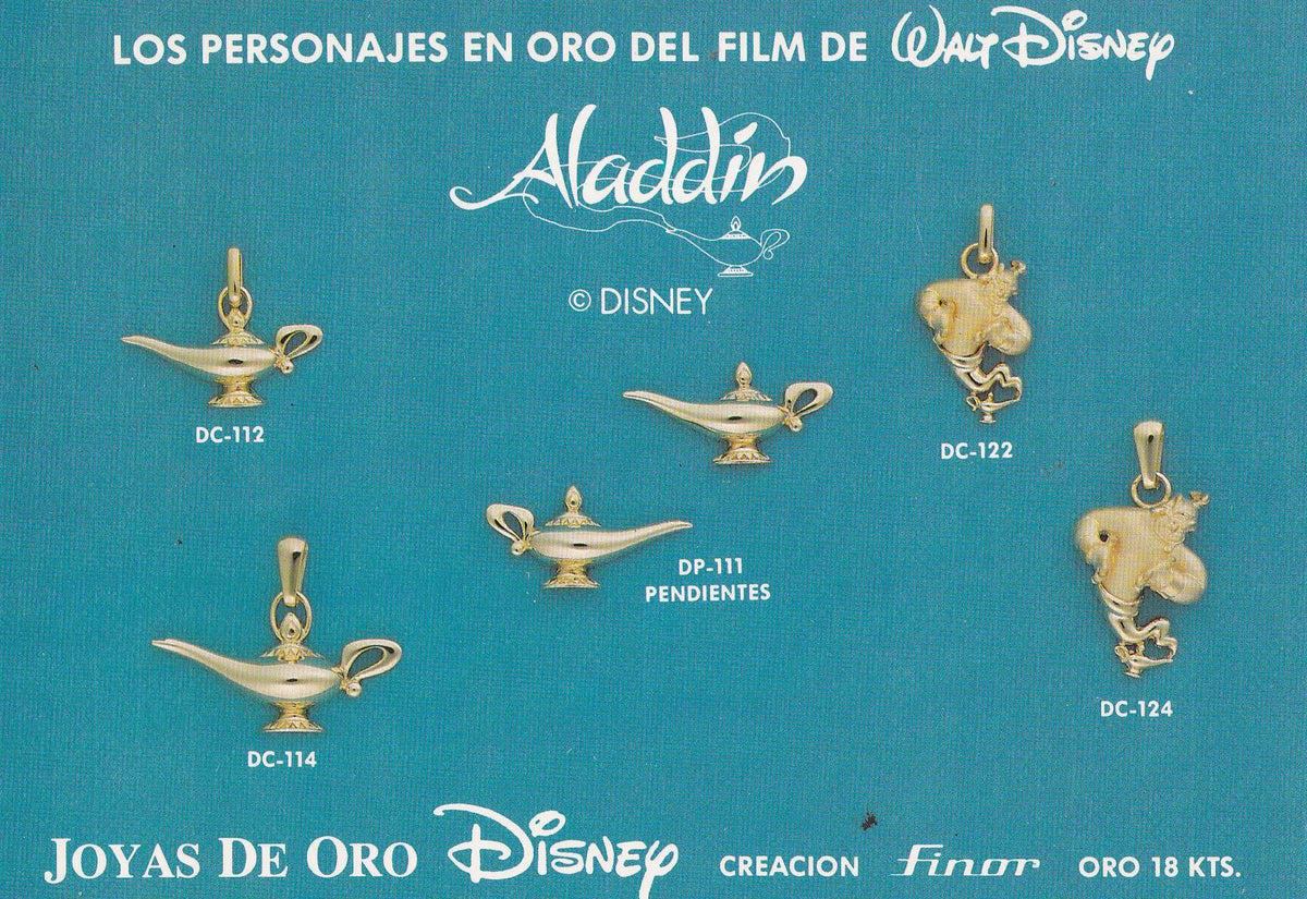 POSTAL B11110: WALT DISNEY: POSTA PROMOCIONAL ALADIN