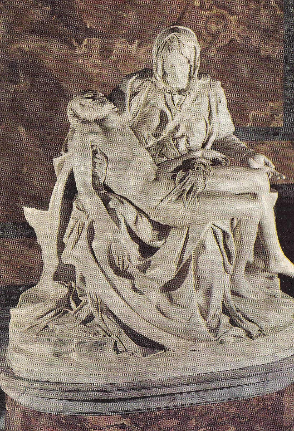 POSTAL B11125: ROMA: LA PIETA. MICHELANGELO