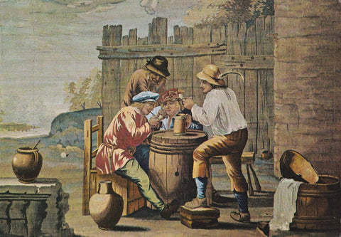 POSTAL B11138: SANTIAGO DE COMPOSTELA: TAPIZ DE TANIERS