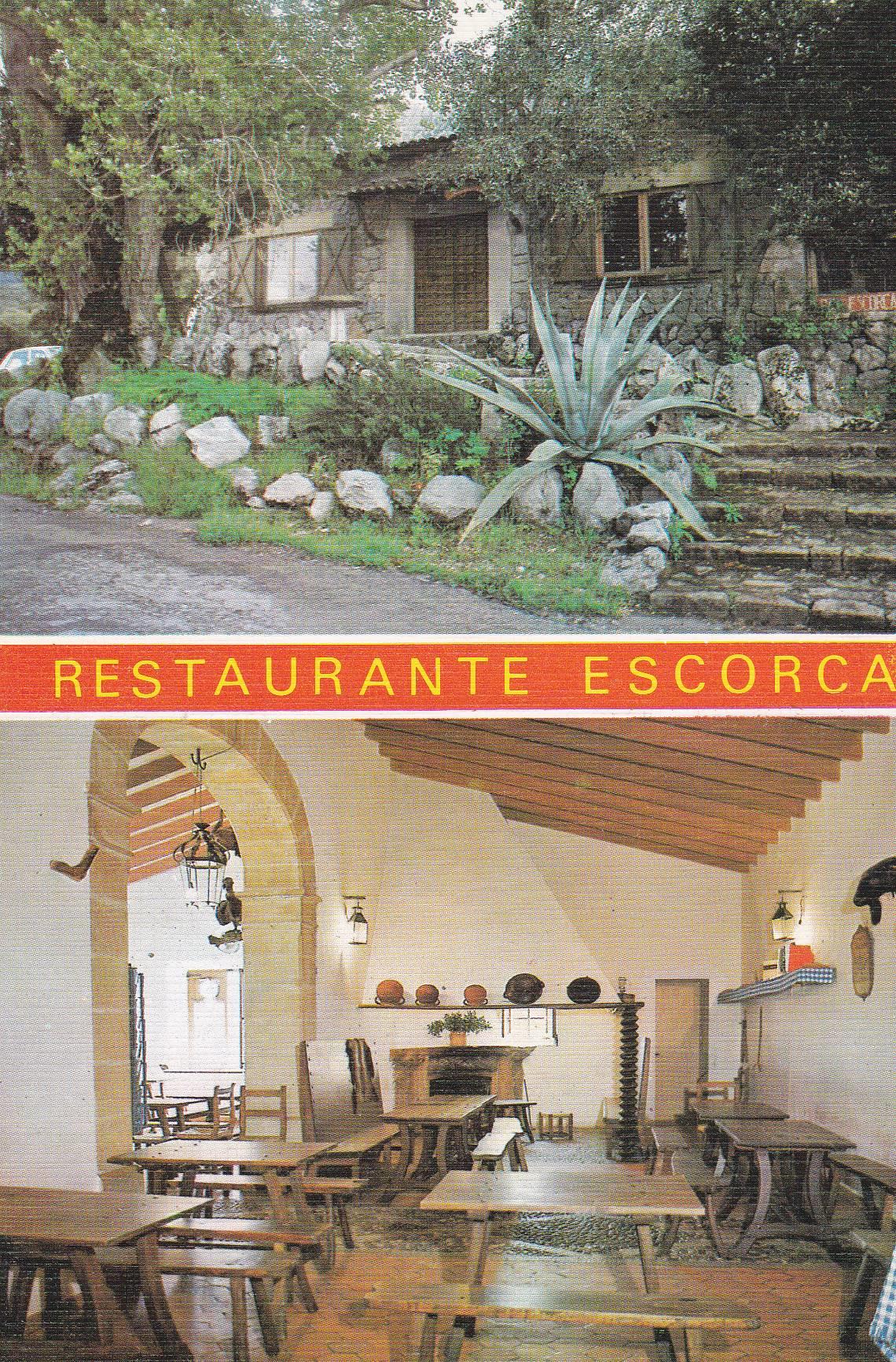 POSTAL B11145: ESCORCA: RESTAURANTE: DIVERSOS ASPECTOS