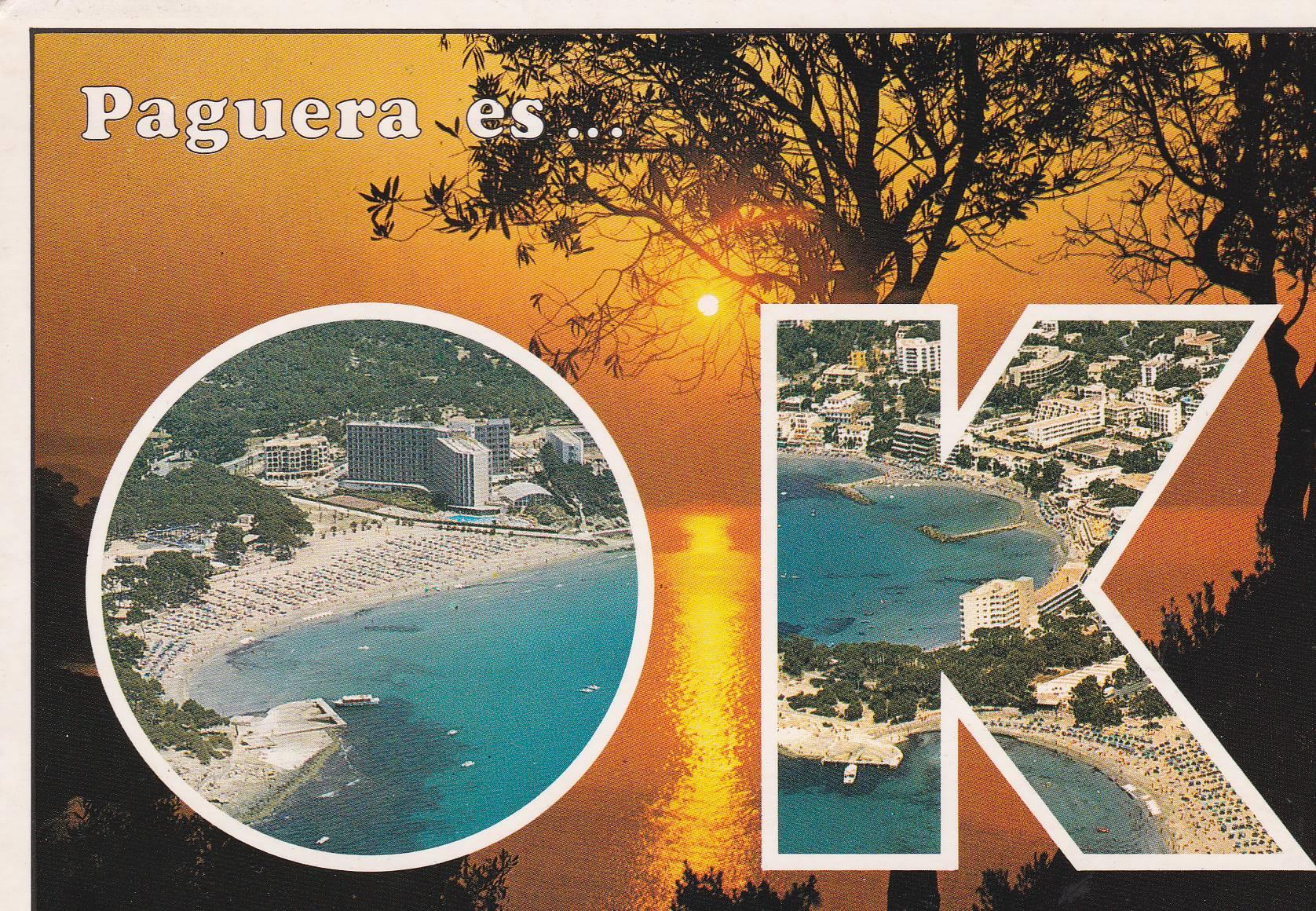 POSTAL B11146: MALLORCA: PAGUERA: DIVERSOS ASPECTOS