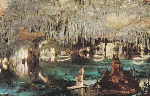 POSTAL B11185: MALLORCA: CUEVAS DEL DRACH