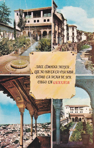 POSTAL B11205: GRANADA: DIVERSOS ASPECTOS